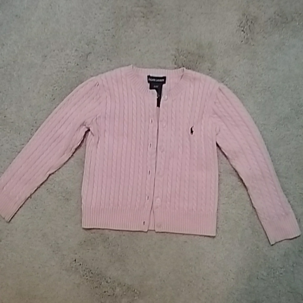 Girls sweater, pink